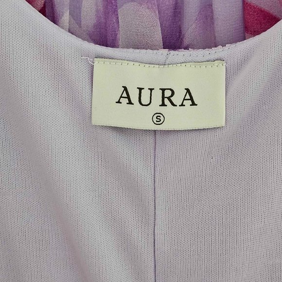 NEW Red Dress - Aura Lavender Floral Maxi Dress Size S - Picture 6 of 9